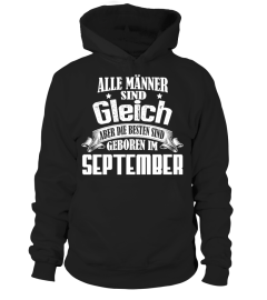 ALLE FRAUEN SIND GLEICH ABER DIE BESTEN SIND GEBOREN IM SEPTEMBER T-SHIRT