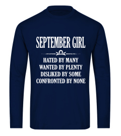 SEPTEMBER GIRL WANTED BY PLENTY HOODIES