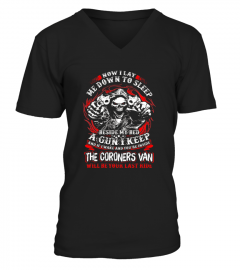  Now I Lay Me Down To Sleep Beside My Bed A Gun T shirt