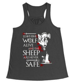 Leave one wolf alive and the sheep shirt