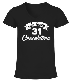 T-shirt Toulouse Team Chocolatine (Femmes, hommes & enfants)