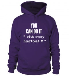 Lila Hoodie - You can do it