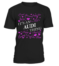 Its an AUDI Thing - Name Shirts