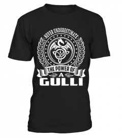 Never Underestimate GULLI - Name Shirts