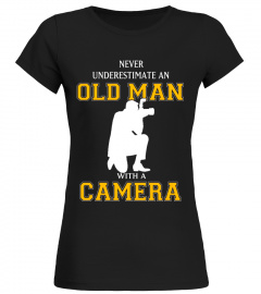 Photographer Shirt, An Old Man With A Camera, Camera Day V1