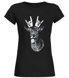 Funny Hunter Deer t-shirt deer tee Buck. Heavy Metal Shirt