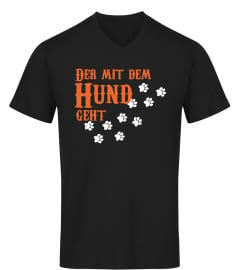 Hundeshirt der mit dem Hund geht Bio