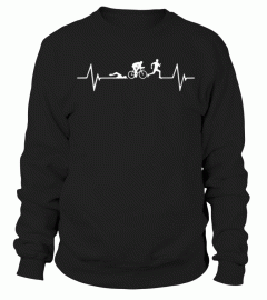 Triathlon Heartbeat Love T Shirt