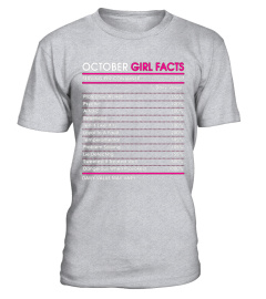 October Girl Facts T-shirt Libra Zodiac Sign