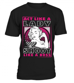Shoot Like a Boss  Billiards T-shirt