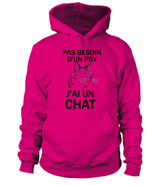 PAS BESOIN D'UN PSY J'AI UN CHAT.