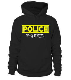 K-9 Police Officer T-Shirt LEO Off Duty Cops Law Enforcement