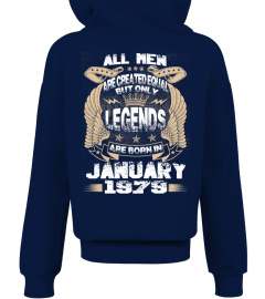 Legends Are Born in January 1979 Hoodie