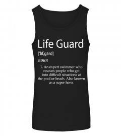 Lifeguard Definition Shirt Life Guard Gift Ideas For Swimmer