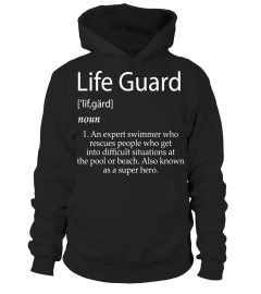 Lifeguard Definition Shirt Life Guard Gift Ideas For Swimmer