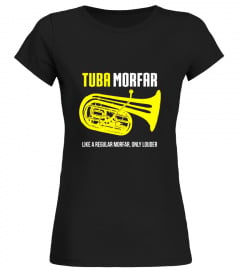 Tuba Morfar Shirt, Funny Cute Marching Band Gift