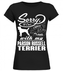 I Have Plans With My Parson Russell Terrier Funny Gifts T-shirt for Christmas