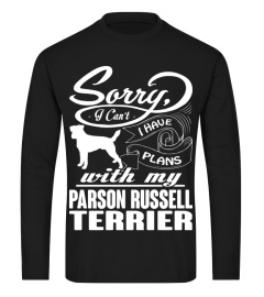 I Have Plans With My Parson Russell Terrier Funny Gifts T-shirt for Christmas