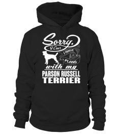 I Have Plans With My Parson Russell Terrier Funny Gifts T-shirt for Christmas