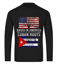 Funny Cuban Roots T-shirt Cuba America Americans Meme Quote