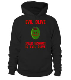 Evil Olive Shirt - Funny Fruit Shirt  - Funny Veggie Shirt