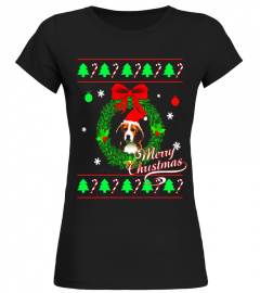 Ugly Christmas Sweater Beagle Puppy T-Shirt