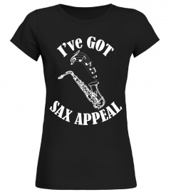 I've got sax appeal - funny saxophone t shirt