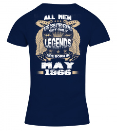 Legends Are Born in May 1966 Hoodie