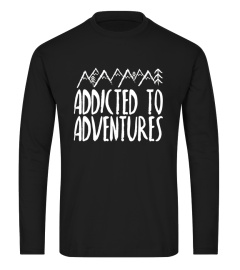 Addicted to Adventures Travel T-Shirt