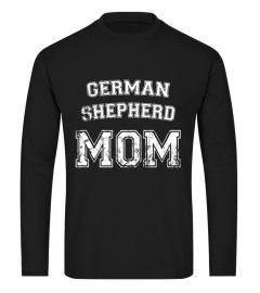 German Shepherd Mom T-Shirt Novelty Dog Breed Tee