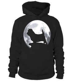 Cairn Terrier Eclipse Full Moon T-shirt Halloween Costume