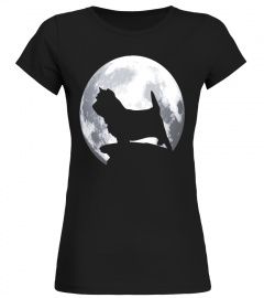 Cairn Terrier Eclipse Full Moon T-shirt Halloween Costume