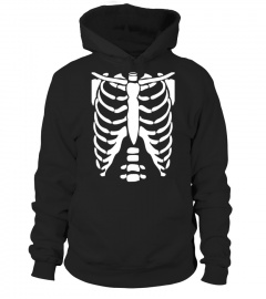 SKELETON SHIRT | Halloween Costume Rib cage Anatomy T-Shirt