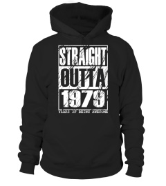 Funny Straight Outta 1979 T-shirt 38th Birthday Gift Vintage