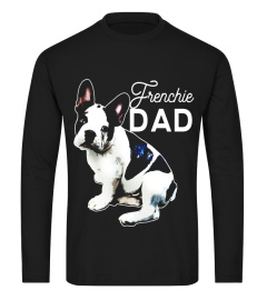 Mens Frenchie Dad T-Shirt French Bulldog Shirt Men Bulldog Gift