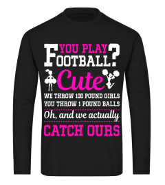 Cheerleading Funny T Shirt Football Sports Shirt