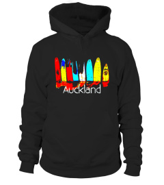 Surf Auckland New Zealand T-Shirt: Men, Women, Kids