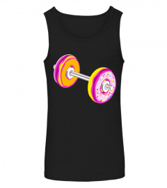 Barbell Donuts Funny Workout Gym Shirt