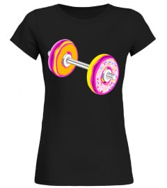 Barbell Donuts Funny Workout Gym Shirt