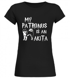 My patronus is a dog Akita shirt