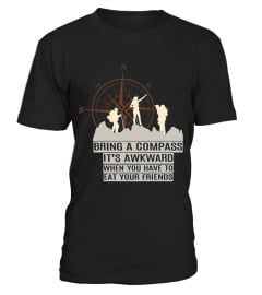 Bring A Compass Funny Hiking Tee