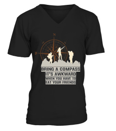 Bring A Compass Funny Hiking Tee