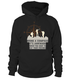 Bring A Compass Funny Hiking Tee