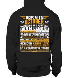 Born in October true facts shirts