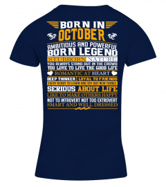 Born in October true facts shirts