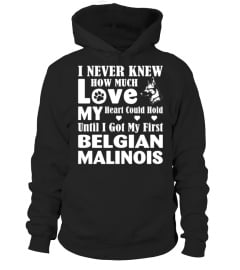 I Never Knew How Much Love My Belgian Malinois Christmas Funny Gift T-shirt