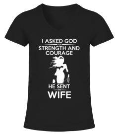 I Asked God For Strength T-Shirts