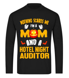 Mom And Hotel Night Auditor Halloween Costume Job Gift Shirt