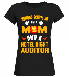 Mom And Hotel Night Auditor Halloween Costume Job Gift Shirt