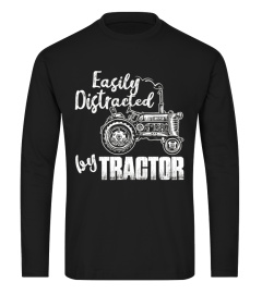 Easily Distracted By Tractors T-Shirt